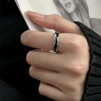 Anillo de Drip de Aceite Gótico Punk Ajustable para Mujeres y Hombres Joyería de Boda de Moda - details 0