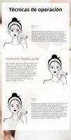 Nueva Luz Roja y Azul Microcristalina Nano-micro-agujas Instrumento de Cuidado de la Piel Facial para Piel Normal Pistola de Luz de Agua Máquina de Belleza - details 18