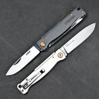 Cuchillo plegable de bolsillo PT711/PT721, acero 12C27, EDC, supervivencia, forro para acampar al aire libre, equipado con tijeras, herramienta multifunción 2024 - details 1