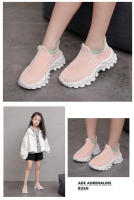 Zapatos antideslizantes transpirables para niños y niñas de punto ligero de malla para niños - details 7
