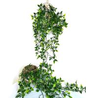 Plantas de vid artificiales, láminas de plástico, césped falso, decoraciones para balcones, paredes de banquetes de boda para decoración de habitaciones - details 4