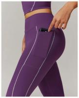 Pantalones de Yoga de cintura alta con sensación de nube para mujer, pantalones deportivos de secado rápido para correr, ropa exterior de ocio, pantalones de chándal ajustados - details 4