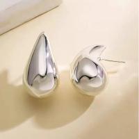 Aretes Domo de Oro Vintage Acero Inoxidable Brillante Estilo Deportivo y al Aire Libre - details 1
