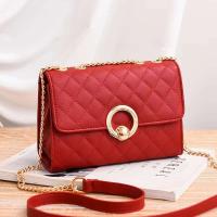 Bolso de mujer Master con cremallera de PU cruzado a la moda con cadena nueva - details 2