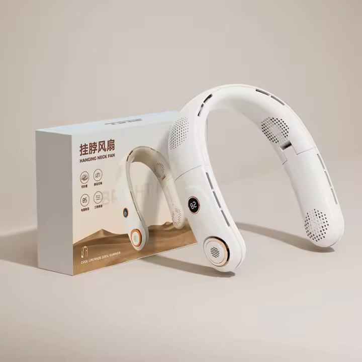 Nuevo perezoso Halter ventilador mudo deportes al aire libreUSBVentilador eléctrico Halter sin hojas pequeño ventilador - 1