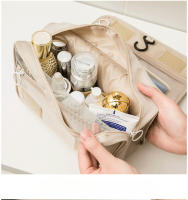 Bolsa de Viaje Impermeable Plegable Organizador de Cosméticos con Gancho Colgante - details 1