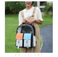 Mochila versátil de colores para gato, bolsa para perro, turismo en casa, portador de mascotas, nuevo - details 5