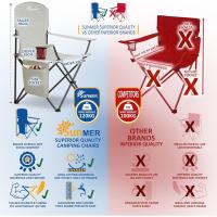 Silla de Camping-BK-2Pcs-104004 Camping, Negro, Talla única - details 15