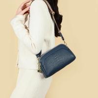 Bolso de hombro de cuero genuino para mujer, bandolera de cuero de vaca sólida de alta calidad, de diseñador - details 4