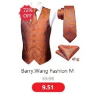Chaleco S-5xl de 20 colores para hombre, chaleco ajustado de seda lisa, rosa, azul, negro, rojo, morado, blanco y caqui, chaqueta sin mangas Barry Wang - details 33