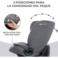 Silla de Coche Isofix para Niños Grupo 1/2/3 9-36 Kg Normativa R129 Protectores Laterales - details 16