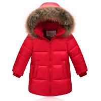 Chaqueta de Abrigo de Plumífera Invernal Nature Fur Abrigo Exterior Engrosado para Niños - details 4