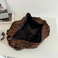 Bolso tote con estampado de leopardo de gran capacidad: bolso de hombro y bolso de mano versátil para mujer, nailon ligero, cierre de cremallera, perfecto para ir al trabajo, viajar y moda diaria, regalo ideal para ella - details 3