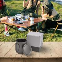 Taza de té y café cubiertas con agua de titanio de doble pared para exteriores, villa para acampar al aire libre - details 1