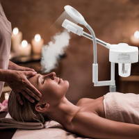 CNCEST 2en1 Estompa Facial con Lámpara de Magnificación 5X Ideal para Spa de Belleza en Salón, Cuidado de la Piel en Casa - details 0