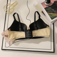 Sujetador transpirable sexy con realce para mujer, talla grande, con ropa interior de acero, copa D - details 7