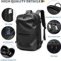 Mochila de Viaje para Hombres 60L Airback Vacuum Compression Multifuncional Impermeable Anti Robo - details 31