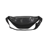 Bolso de pecho Vintage de Color sólido para mujer, bolso cruzado de cuero PU, bolsos de cintura con doble cremallera, riñonera informal - details 4