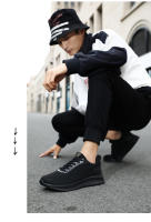 Zapatos deportivos 2023 primavera otoño Flyknit moda moda Edición coreana Casual zapatos para correr para hombres - details 19
