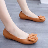 Sandalias de Mujer de Verano Color Sólido, Suela Plana, Botones, Impermeable, Uso Diario Casual - details 2