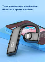 Auriculares inalámbricos con Bluetooth para negocios, cascos deportivos con conducción de aire, con micrófono, cancelación de ruido, para coche - details 0