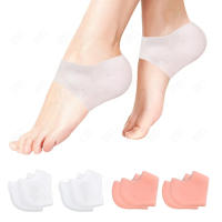 EiD-calcetines de silicona para el cuidado de los pies, Gel hidratante para el talón, finos, con agujero agrietado, protectores para el cuidado de la piel del pie, cojín para el cuidado de los pies, 2 piezas - details 18