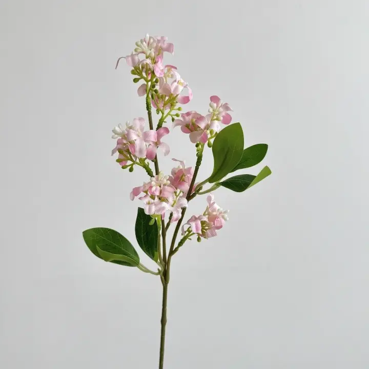 Nuevo paquete de flores de Lila artificiales decorativas DIY 39 Cm flor Artificial de seda flor falsa de plástico accesorios de fotografía - 1