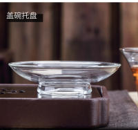 Taza grande de vidrio transparente de tres talentos, juego, tazón de té individual resistente al calor con tapa - details 2