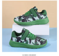 Zapatillas de deporte de camuflaje a la moda para niños, zapatos deportivos transpirables para niños, zapatos ligeros y cómodos para correr, zapatos de tenis para niños - details 12