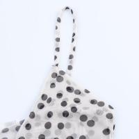 Nuevo estilo clásico elegante versátil vestido largo de lunares para mujer de moda 5039226 - details 3