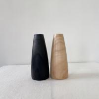 Jarrón de Madera Sólida Arte Floral Simple para el Hogar Objectos Decorativos de Artesanía para Oficina Sala de Estar - details 5