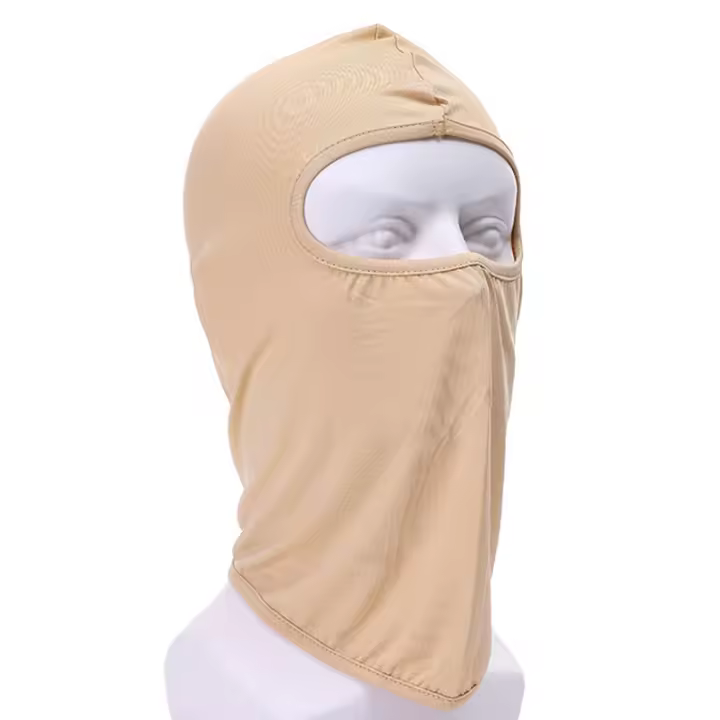 Máscara de ciclismo para motocicleta, pasamontañas de cubierta completa, sombrero, pasamontañas de secado rápido, licra, esquí, cuello, sol de verano, protección Ultra UV - 1