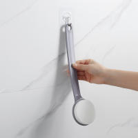 1 Uds aplicador de loción cepillo corporal de baño cepillo acolchado con mango de largo alcance autoaplicación para la espalda pies crema para la piel protector solar - details 6
