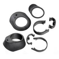 Kits de espaciador dividido para arandela de manillar integrado, espaciador de auriculares de horquilla de 28,6mm, piezas de bicicleta de arandela especial de plástico - details 0