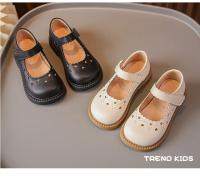 Zapatos de cuero para niña, calzado de vestir suave y Chic, con recortes de corazón, Princesa, Moda de Primavera y otoño, 2024 - details 2