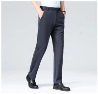 Pantalones informales elásticos para hombre, pantalones de traje de negocios, pantalones de vestir transpirables para primavera y verano, pantalones de trabajo de longitud completa para hombre - details 35