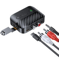VAORLO-receptor de Audio con Bluetooth 5,3, adaptador inalámbrico de música estéreo Hifi con micrófono HD, AUX, R/L, RCA, compatible con TF/USB, u-disk, Play, 3,5 MM - details 12