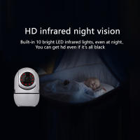 ToWell App 5G 2,4G 3MP sistema de cámaras de seguridad cámara PTZ interior detección de movimiento seguimiento automático IR cámaras de vigilancia de visión nocturna - details 1