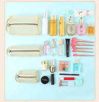 Bolsa de malla para cosméticos, neceser de viaje para maquillaje y artículos de tocador, neceser de baño para mujer, estuche de almacenamiento portátil para brochas de lápiz labial, novedad - details 2
