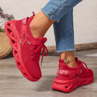 Zapatillas de deporte de moda de las mujeres Zapatillas de correr transpirables casuales Suela suave Zapatos únicos de moda - details 1