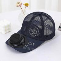 Gorras solares, con ventiladores, sombrero de playa transpirable de béisbol, gorra con ventilador de refrigeración, sombreros de protección UV - details 5