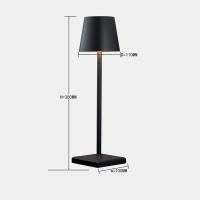 Lámpara de escritorio recargable inalámbrica para Hotel, lámpara de mesa impermeable con Interruptor táctil para Camping y dormitorio - details 5