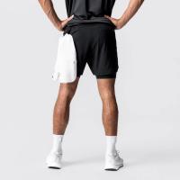 Pantalones Cortos de Nylon con Bolsillo Ideal para Entrenamiento Muscular y Correr 2 en 1 Deportiva - details 15