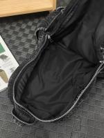 Mochila de lona de gran capacidad de inspiración vintage para hombre con correas ajustables: ligera, duradera y elegante para uso diario - details 2