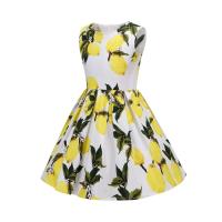 Vestido de Princesa de Verano Retro para Niña Hepburn Lentejuelas, Algodón Ligero, Estilo Vintage de los 50 - details 3