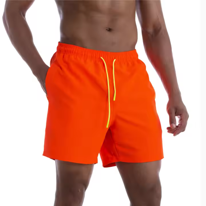 Pantalones cortos De Hombre con logotipo personalizado, pantalones cortos deportivos De talla grande con doble capa para verano, pantalones cortos deportivos para hombre - 1