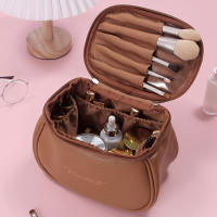 Bolsa de maquillaje, organizador de cosméticos con múltiples compartimentos para mujeres y niñas, artículos esenciales - details 6