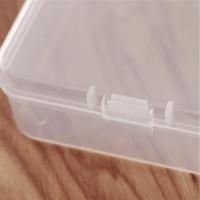 Caja de Plástico Transparente con Tapas Paquete de 15 para Organizar Monedas, Tapones y Artículos Pequeños 4.3x4.3cm - details 3