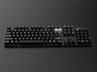 Teclas de Teclado Personalizadas y Originales Diseño Perforado, Ajustadas a Ejes Cruzados, Accesorios para Juegos - details 3