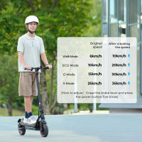 IScooter W7-patinete eléctrico plegable para adultos, patinete eléctrico de 35 KM/H, patinete eléctrico de 350W, patinete de 36V y 7,8Ah - details 1